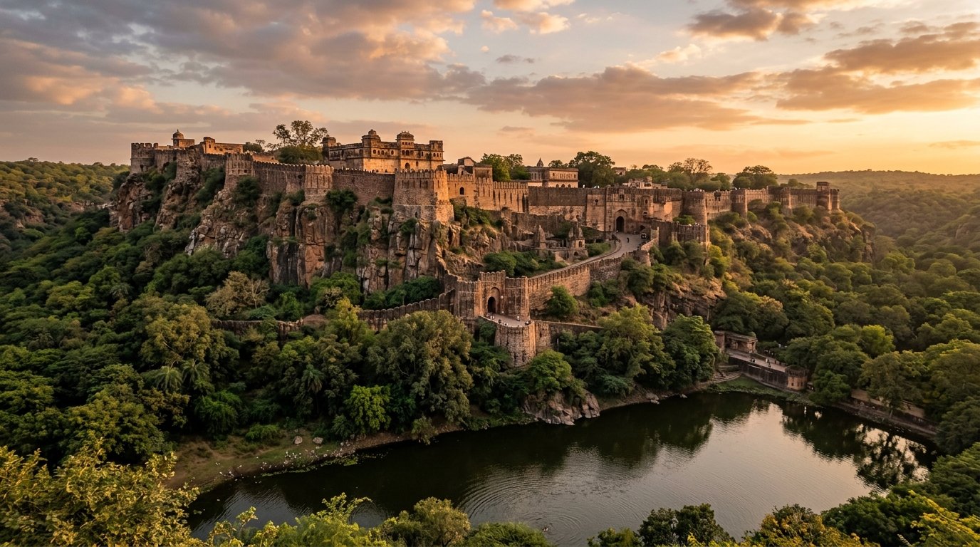 Ranthambore Fort Sightseeing & Trinetra Ganesh Temple