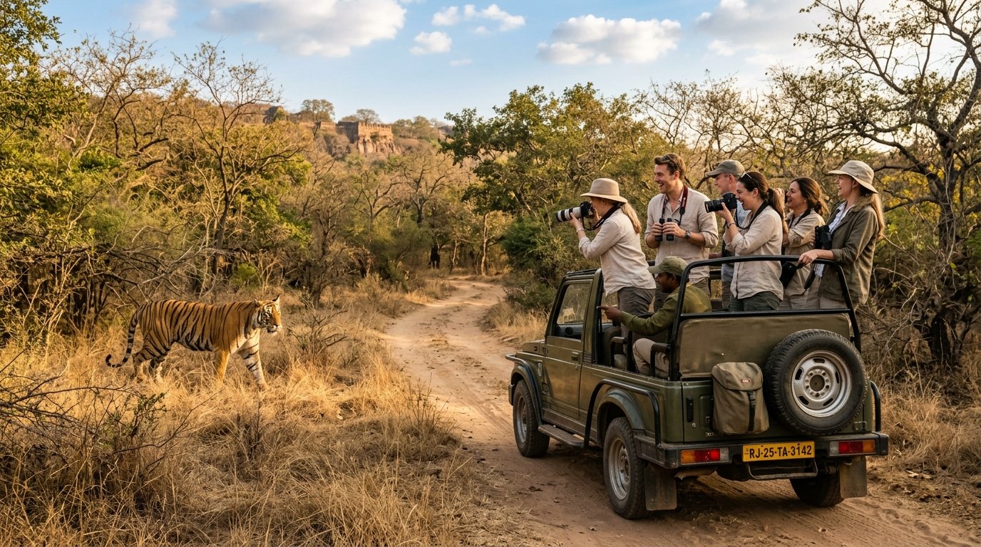 Ranthambore Open Gypsy Safari